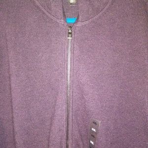 Michael kors Men's  Cotton-Blend Zip-Up Hoodie siz